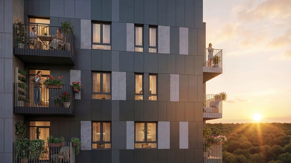 
  Продается 1-комн. квартира 30.94 м², в ЖК Соседи, Этап 3 корпус 3. Фото 17.