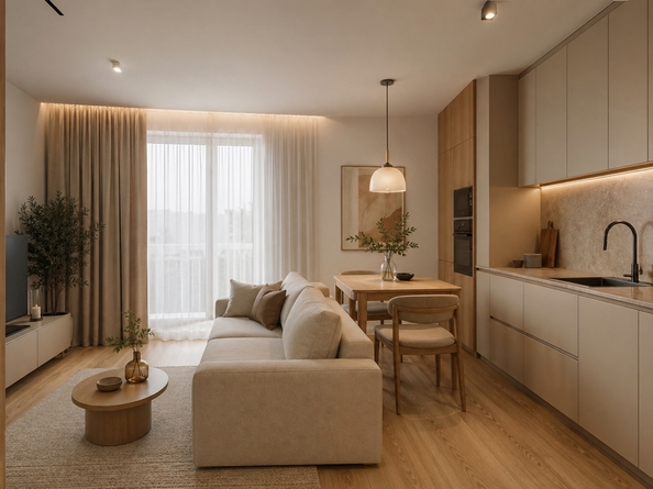 
  Продается 2-комн. квартира 40.45 м², в ЖК Флора, литера 1.3. Фото 8.