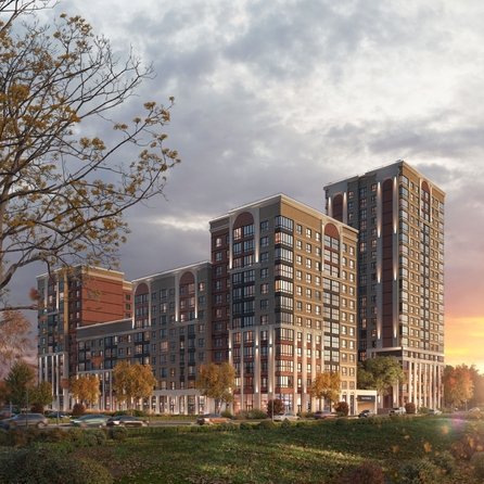 
  Продается 1-комн. квартира 42.8 м², в ЖК Эстет, литер 49.1. Фото 1.