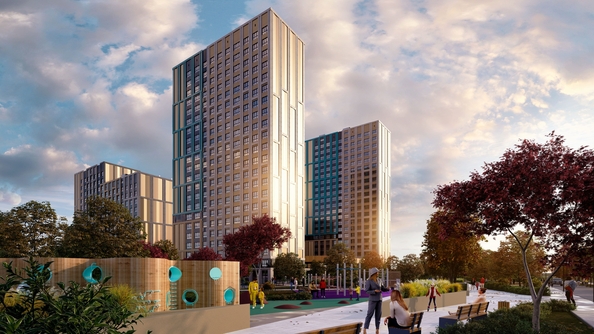 
  Продается 3-комн. квартира 82.6 м², в ЖК Движение 61 , лит 69/2. Фото 1.