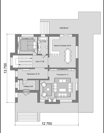 
  Продается дом 383.7 м². Фото 28.