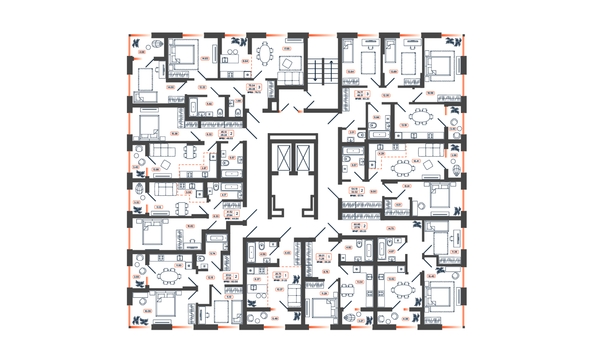 
  Продается 1-комн. квартира 39.28 м², в ЖК Темп, дом 3. Фото 21.