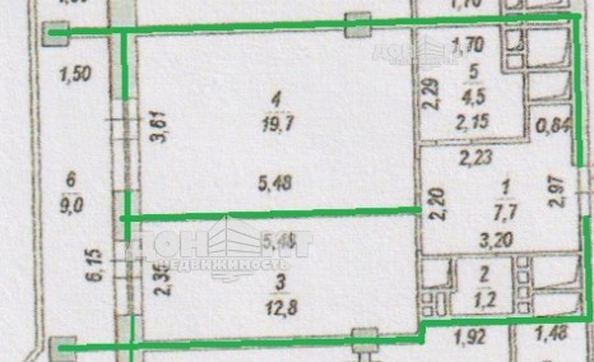 
  Продается 1-комн. квартира 54 м². Фото 19.