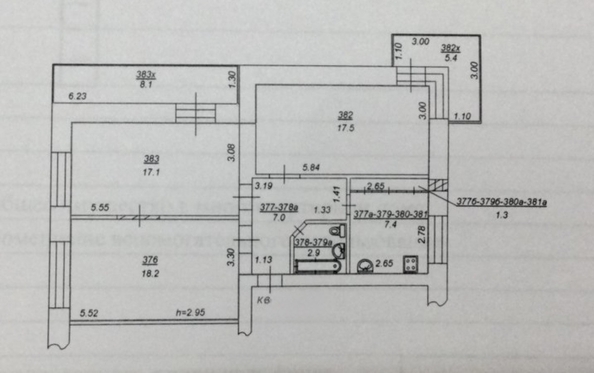 
  Продается 3-комн. квартира 71.4 м². Фото 10.