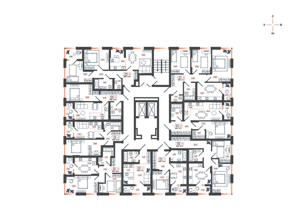 
  Продается 3-комн. квартира 83.14 м², в ЖК Темп, дом 2. Фото 21.