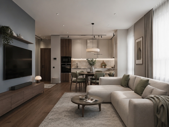 
  Продается 2-комн. квартира 52.15 м². Фото 5.