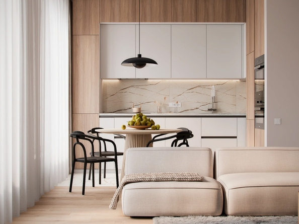 
  Продается 3-комн. квартира 60.3 м², в ЖК Панорама на Театральном, литера 1. Фото 7.