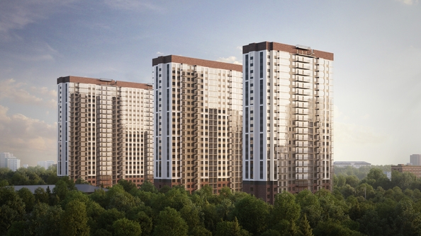 
  Продается 3-комн. квартира 61.7 м², в ЖК Панорама на Театральном, литера 1. Фото 14.