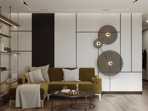 
  Продается 1-комн. квартира 33.3 м², в ЖК Панорама на Театральном, литера 1. Фото 5.