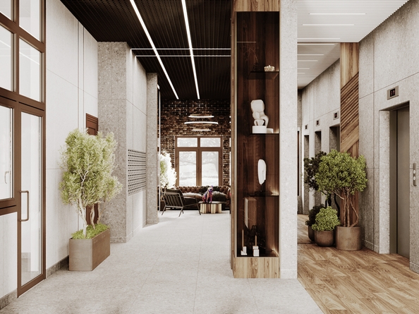
  Продается 1-комн. квартира 33.3 м², в ЖК Панорама на Театральном, литера 1. Фото 8.