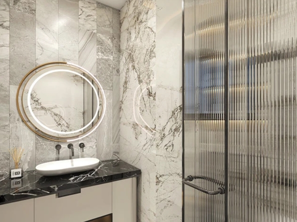 
  Продается 1-комн. квартира 39.1 м², в ЖК Панорама на Театральном, литера 1. Фото 2.