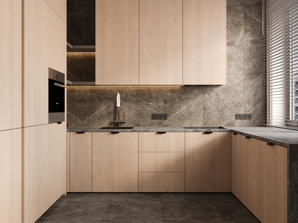 
  Продается 1-комн. квартира 39.8 м², в ЖК Панорама на Театральном, литера 1. Фото 6.