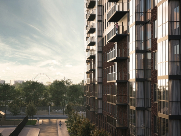 
  Продается 2-комн. квартира 54 м², в ЖК Панорама на Театральном, литера 1. Фото 4.