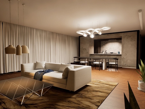 
  Продается студия 27.5 м², в ЖК Панорама на Театральном, литера 1. Фото 4.