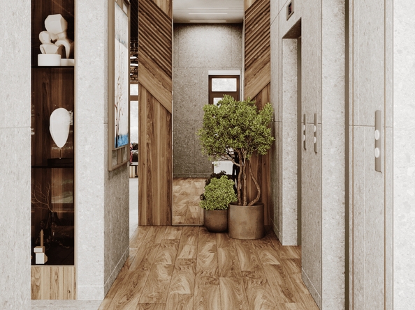 
  Продается 1-комн. квартира 39.8 м², в ЖК Панорама на Театральном, литера 1. Фото 2.
