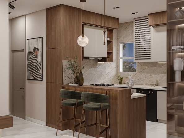 
  Продается 1-комн. квартира 39.8 м², в ЖК Панорама на Театральном, литера 1. Фото 8.