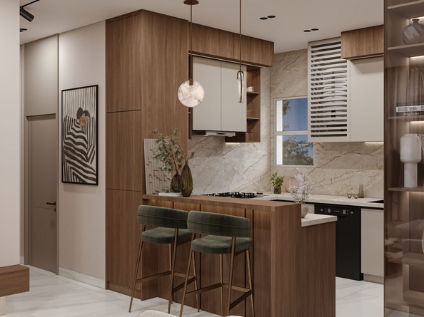 
  Продается 1-комн. квартира 39.8 м², в ЖК Панорама на Театральном, литера 1. Фото 8.