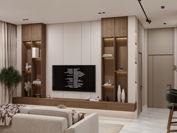 
  Продается 1-комн. квартира 39.8 м², в ЖК Панорама на Театральном, литера 1. Фото 9.