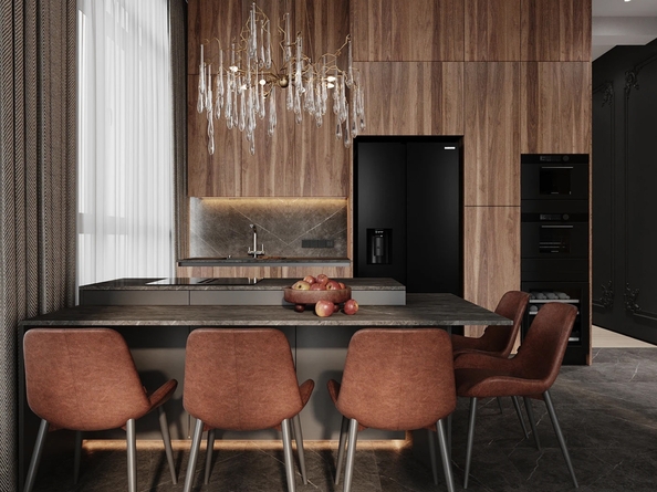 
  Продается 1-комн. квартира 39.1 м², в ЖК Панорама на Театральном, литера 1. Фото 4.