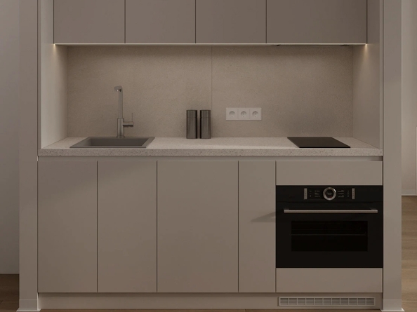 
  Продается студия 27.5 м², в ЖК Панорама на Театральном, литера 1. Фото 6.