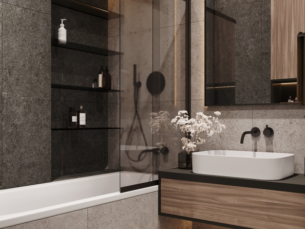 
  Продается студия 26.55 м², в ЖК ПРИТЯЖЕНИЕ, литер 3. Фото 2.