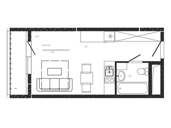 
  Продается студия 26.55 м², в ЖК ПРИТЯЖЕНИЕ, литер 3. Фото 1.