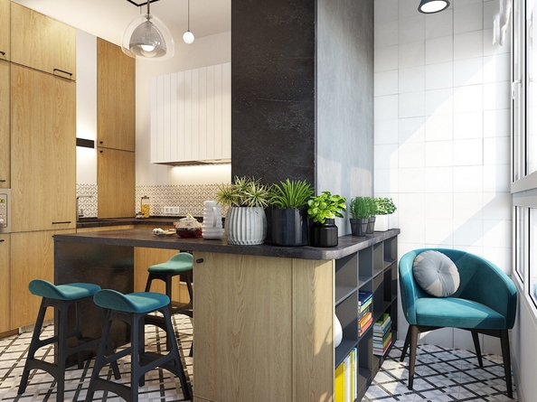
  Продается 2-комн. квартира 59 м², в ЖК ПРИТЯЖЕНИЕ, литер 3. Фото 9.