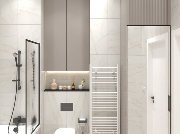 
  Продается 2-комн. квартира 72.55 м², в ЖК ПРИТЯЖЕНИЕ, литер 3. Фото 2.