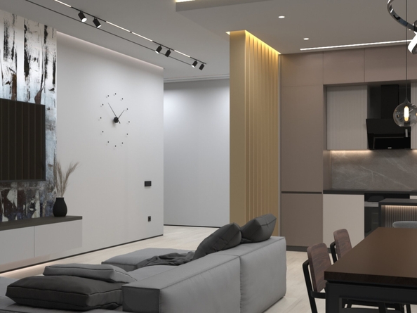
  Продается 2-комн. квартира 72.55 м², в ЖК ПРИТЯЖЕНИЕ, литер 3. Фото 4.
