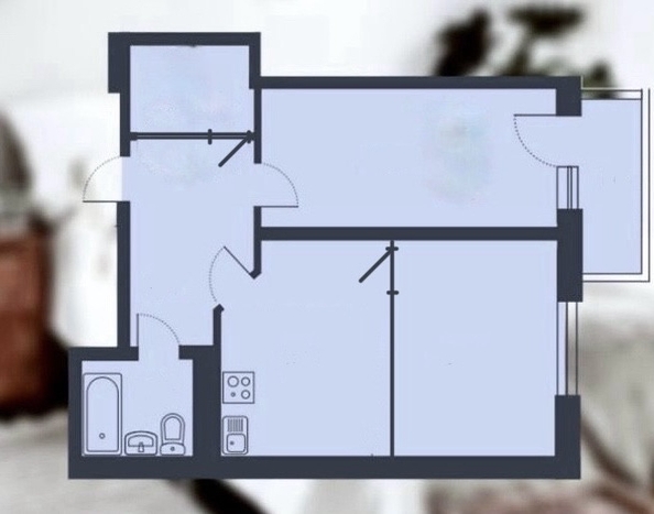 
  Продается 2-комн. квартира 60 м². Фото 8.