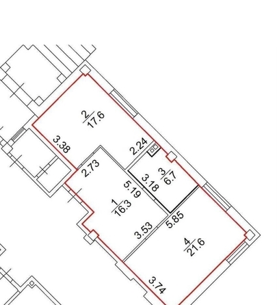 
  Продается 1-комн. квартира 63 м². Фото 18.