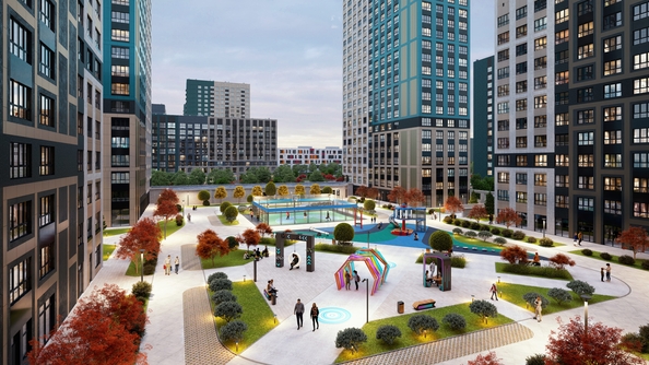 
  Продается 3-комн. квартира 81.8 м², в ЖК Движение 61 , лит 69/1. Фото 3.