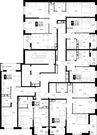 
  Продается 1-комн. квартира 32.2 м², в ЖК Эстет, литер 46.2. Фото 10.