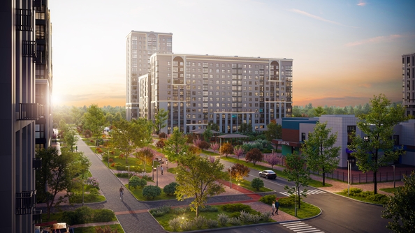 
  Продается 1-комн. квартира 31.5 м², в ЖК Эстет, литер 46.2. Фото 1.