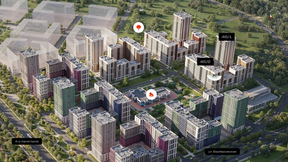 
  Продается 1-комн. квартира 40.2 м², в ЖК Эстет, литер 46.2. Фото 2.