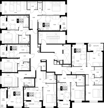 
  Продается 1-комн. квартира 33.6 м², в ЖК Эстет, литер 46.2. Фото 3.