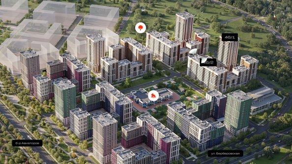 
  Продается 2-комн. квартира 66.2 м², в ЖК Эстет, литер 46.2. Фото 2.