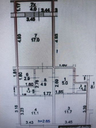 
  Продается 2-комн. квартира 55 м². Фото 9.