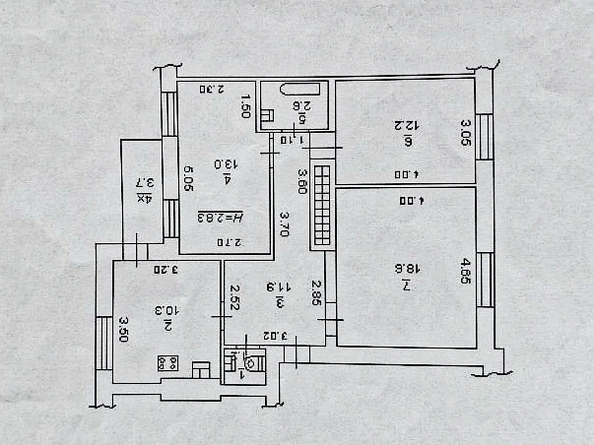 
  Продается 3-комн. квартира 69.8 м². Фото 25.