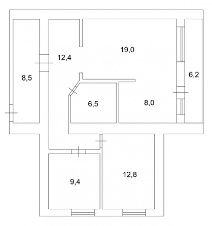 
  Продается 3-комн. квартира 71.3 м². Фото 12.
