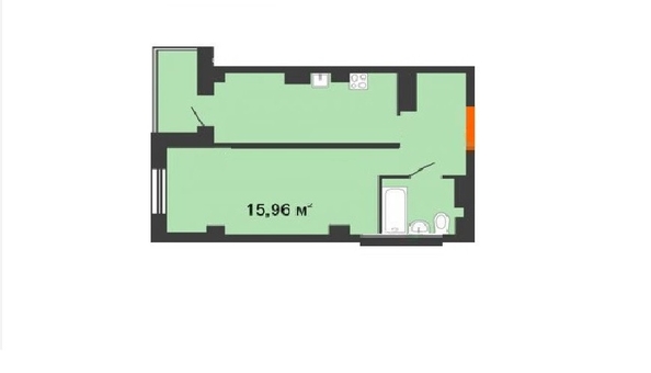 
  Продается 1-комн. квартира 37.1 м². Фото 28.