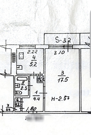 
  Продается 1-комн. квартира 31 м². Фото 14.