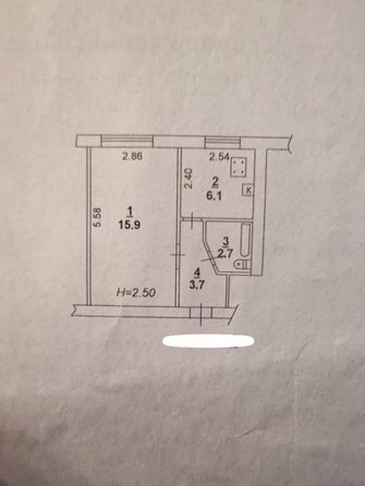 
  Продается 1-комн. квартира 28 м². Фото 9.