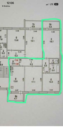 
  Продается 3-комн. квартира 76.5 м². Фото 18.