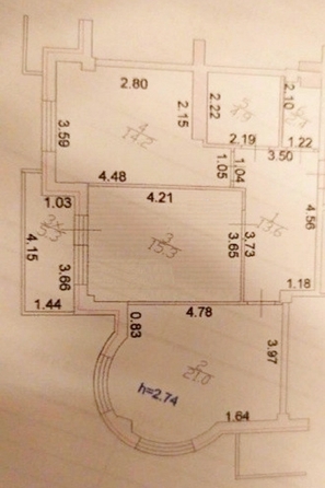 
  Продается 2-комн. квартира 74 м². Фото 14.