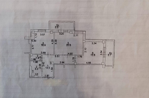 
  Продается 2-комн. квартира 71.3 м². Фото 12.