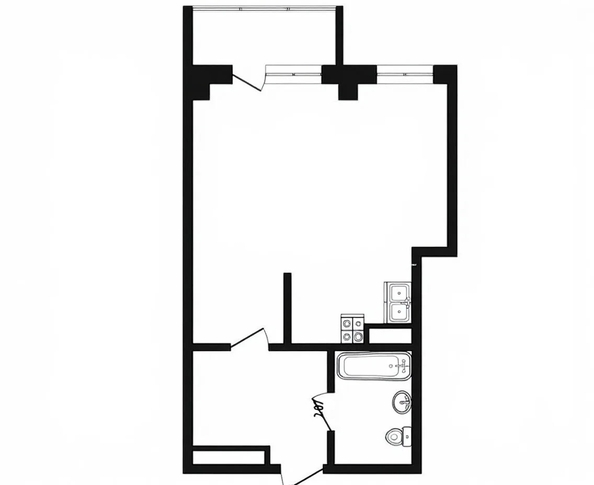 
  Продается 1-комн. квартира 35.6 м². Фото 10.
