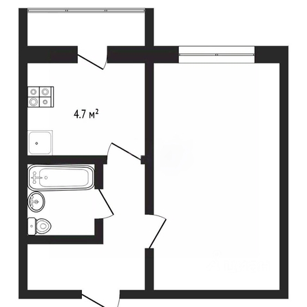 
  Продается 1-комн. квартира 31.9 м². Фото 14.