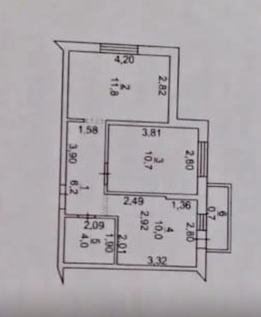 
  Продается 2-комн. квартира 45 м². Фото 11.