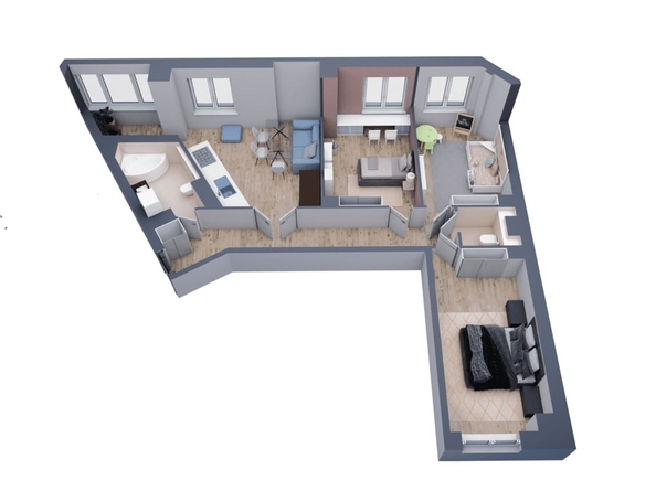 
  Продается 3-комн. квартира 90 м². Фото 3.